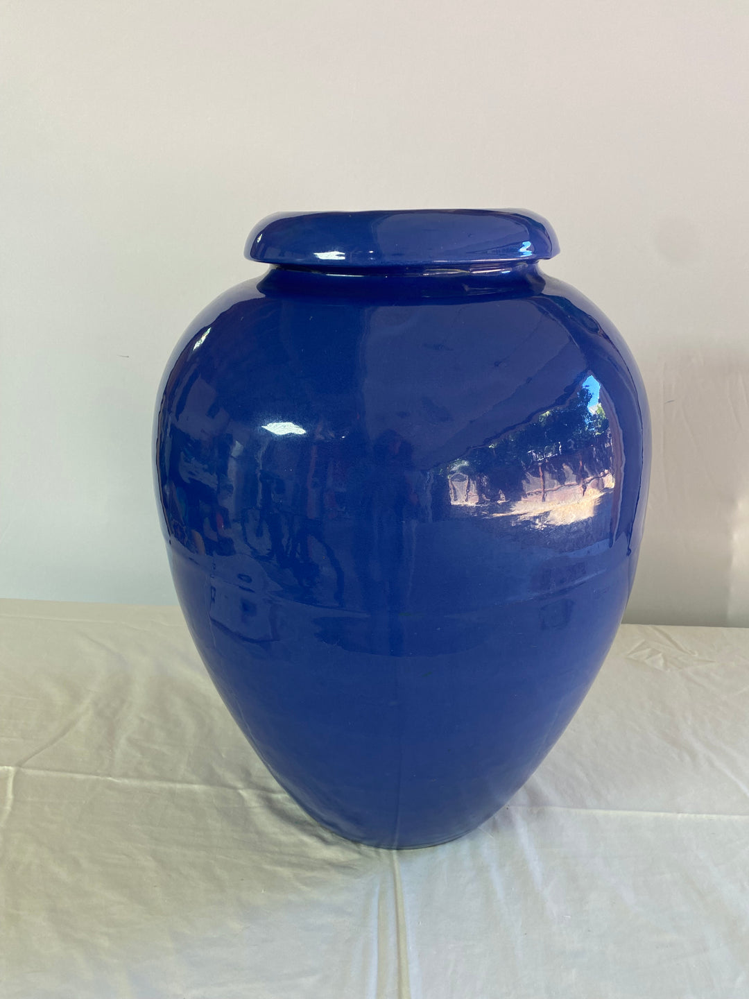 Bauer Oil Jar, Largest 22" size, Cobalt Blue