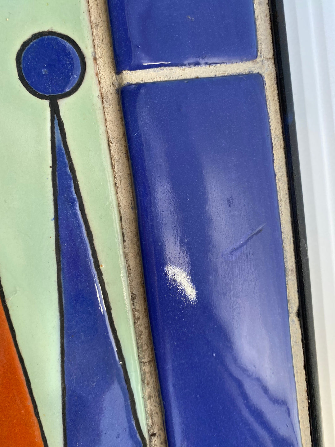 Vintage Catalina Backgammon Table, Wrought Iron base